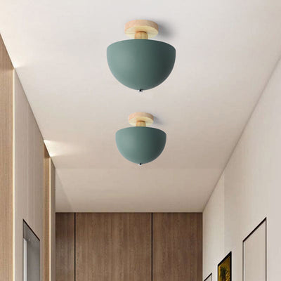 Muto Modern LED Ceiling Light Fixtures Wood/ Living Room - Neutral Decor