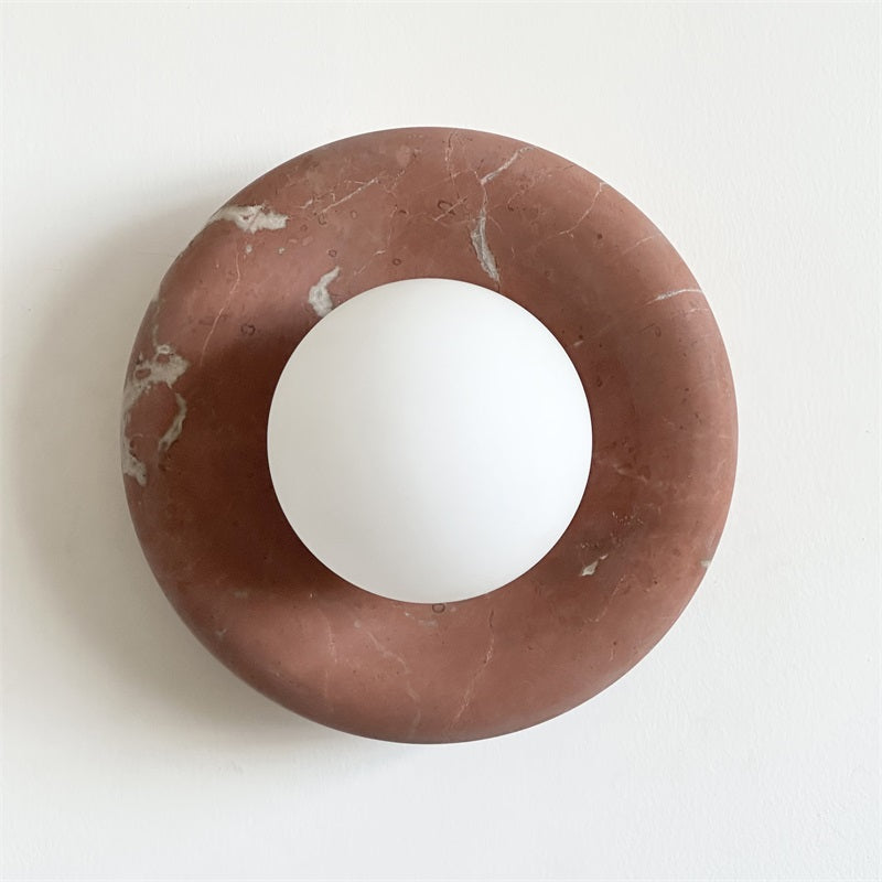 Avi Marble Indoor Wall  Sconce