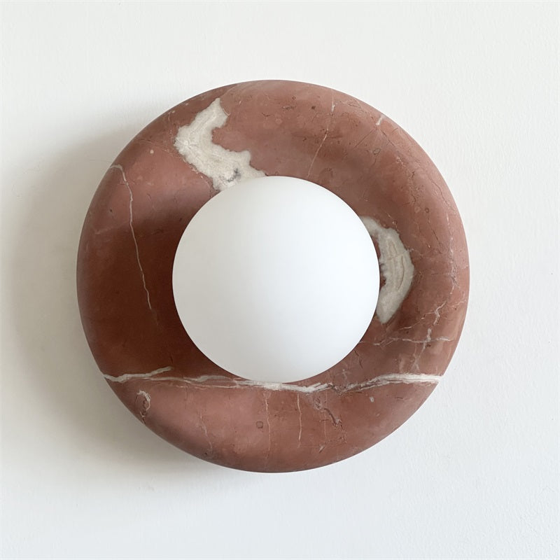 Avi Marble Indoor Wall  Sconce