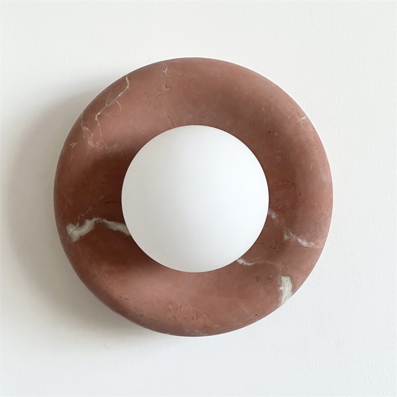Avi Marble Indoor Wall  Sconce