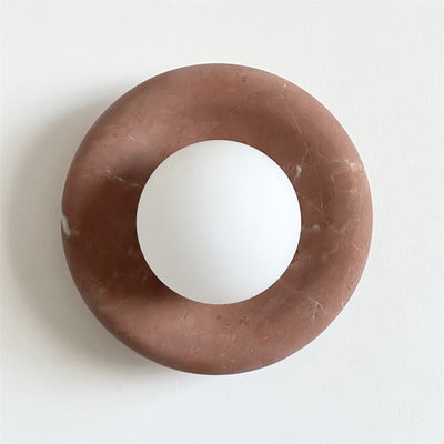 Avi Marble Indoor Wall  Sconce