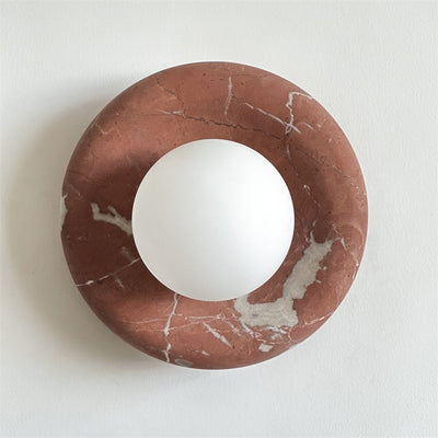 Avi Marble Indoor Wall  Sconce