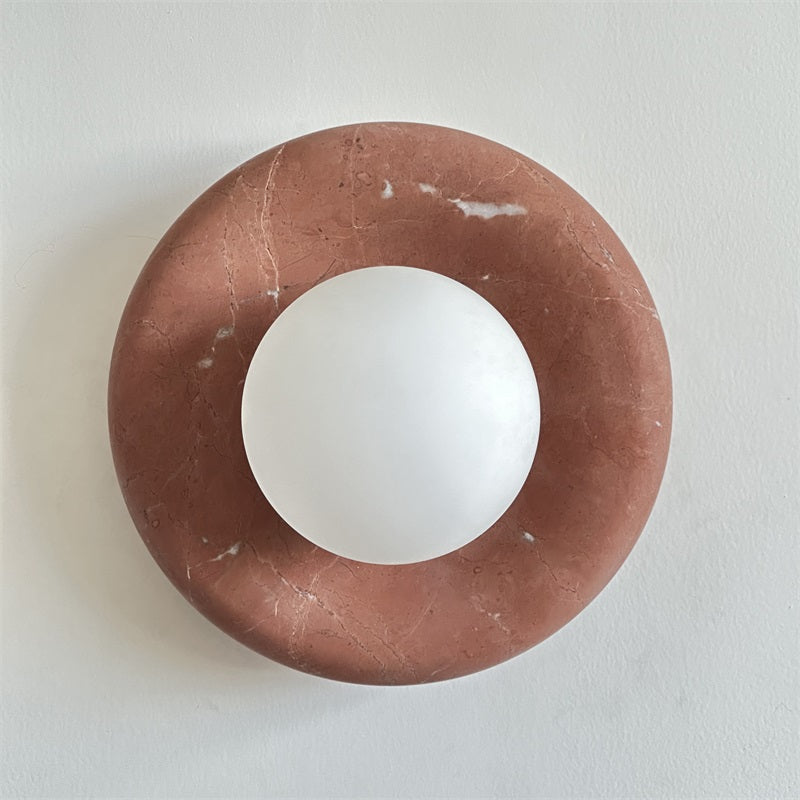 Avi Marble Indoor Wall  Sconce