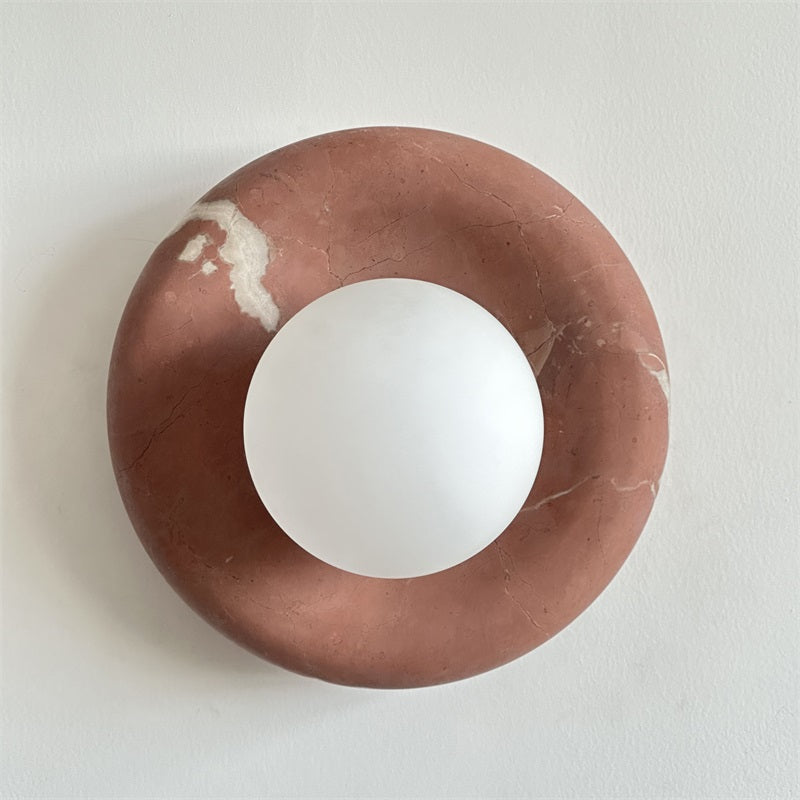 Avi Marble Indoor Wall  Sconce