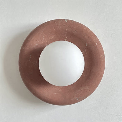 Avi Marble Indoor Wall  Sconce
