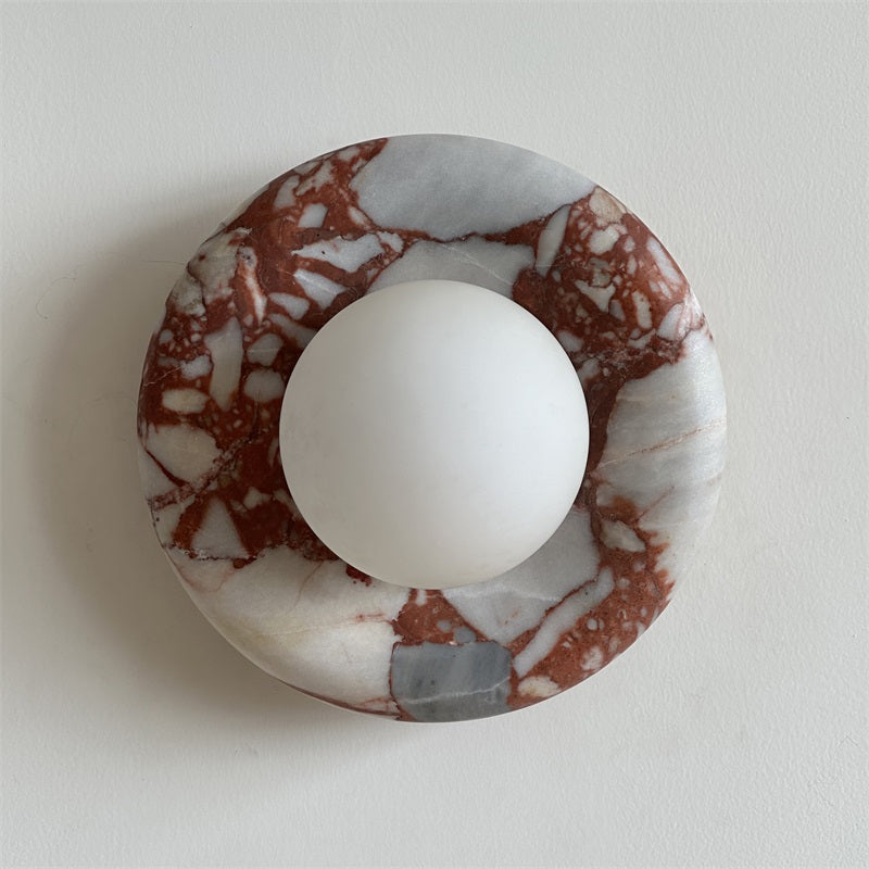 Avi Marble Indoor Wall  Sconce