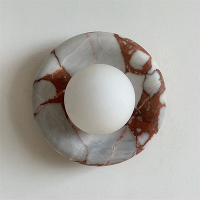 Avi Marble Indoor Wall  Sconce