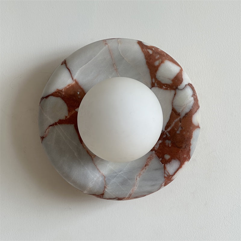 Avi Marble Indoor Wall  Sconce