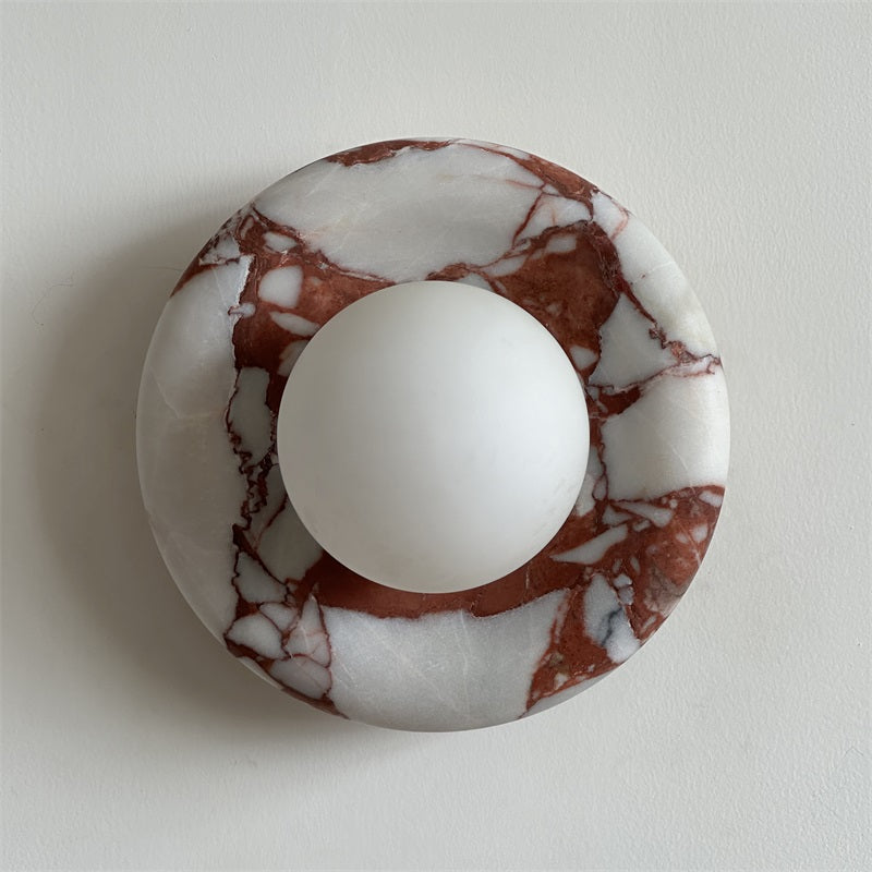Avi Marble Indoor Wall  Sconce