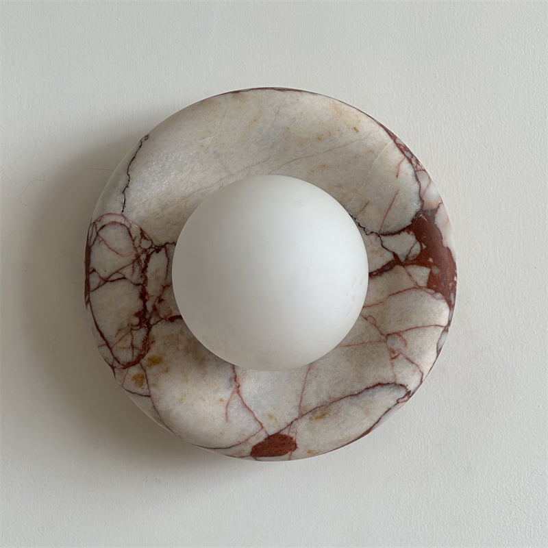 Avi Marble Indoor Wall  Sconce
