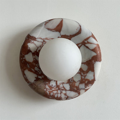 Avi Marble Indoor Wall  Sconce