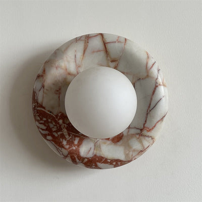 Avi Marble Indoor Wall  Sconce