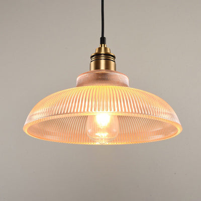Arisha Industrial LED Pendant Light Clear/Amber Bedroom/Restaurant - Neutral Decor