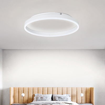 Arisha Modern Flush Mount Ceiling Light Ring - Neutral Decor