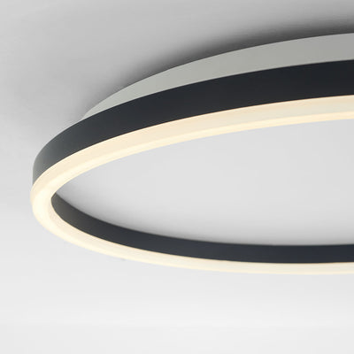 Arisha Modern Flush Mount Ceiling Light Ring - Neutral Decor