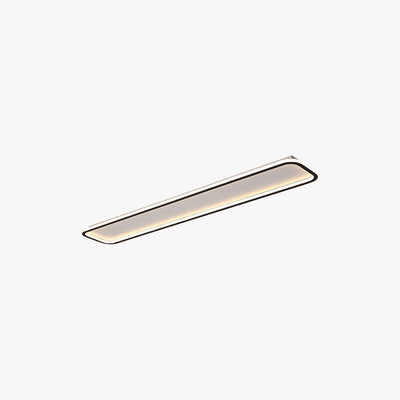 Arisha Minimalist Flush Mount Ceiling Light Rectangle Bedroom - Neutral Decor