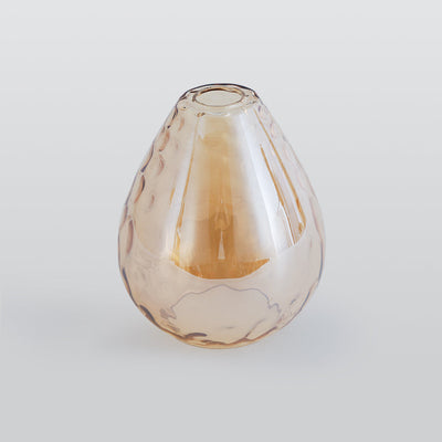 Avi Vintage Teardrop Pendant Light, Glass/Wood - Neutral Decor