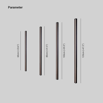 Arisha Minimalist Linear Acrylic Wall Lamp - Neutral Decor