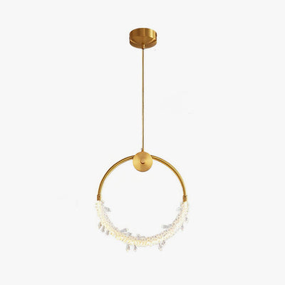 Lustre Elegant Crystal Pendant Light
