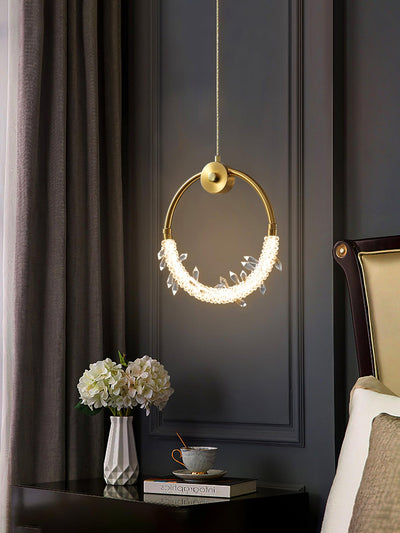 Lustre Elegant Crystal Pendant Light