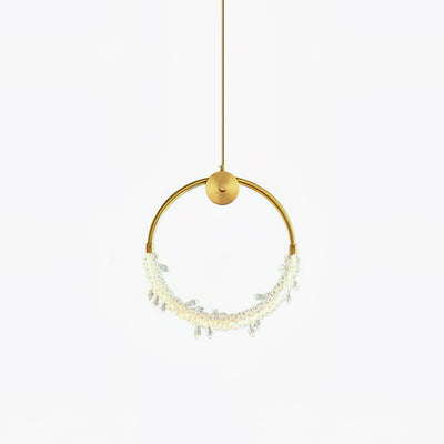 Lustre Elegant Crystal Pendant Light