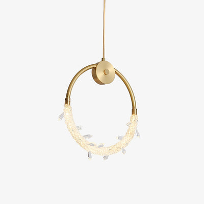 Lustre Elegant Crystal Pendant Light