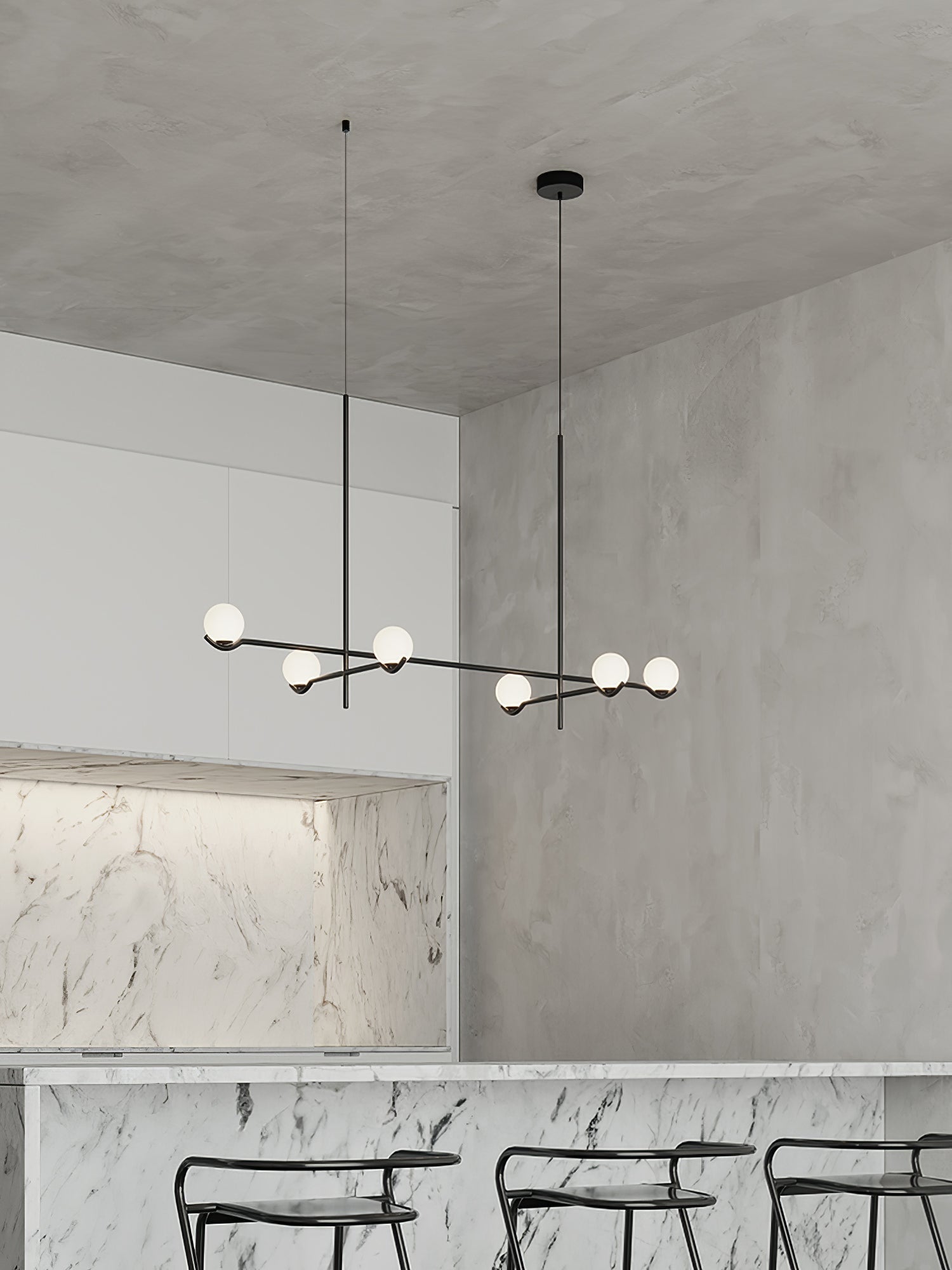 Bora Minimalist Glass Pendant Light