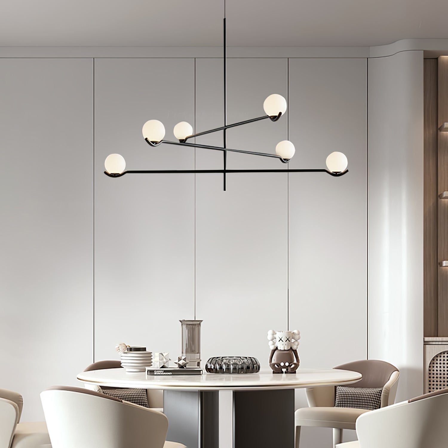 Bora Minimalist Glass Pendant Light