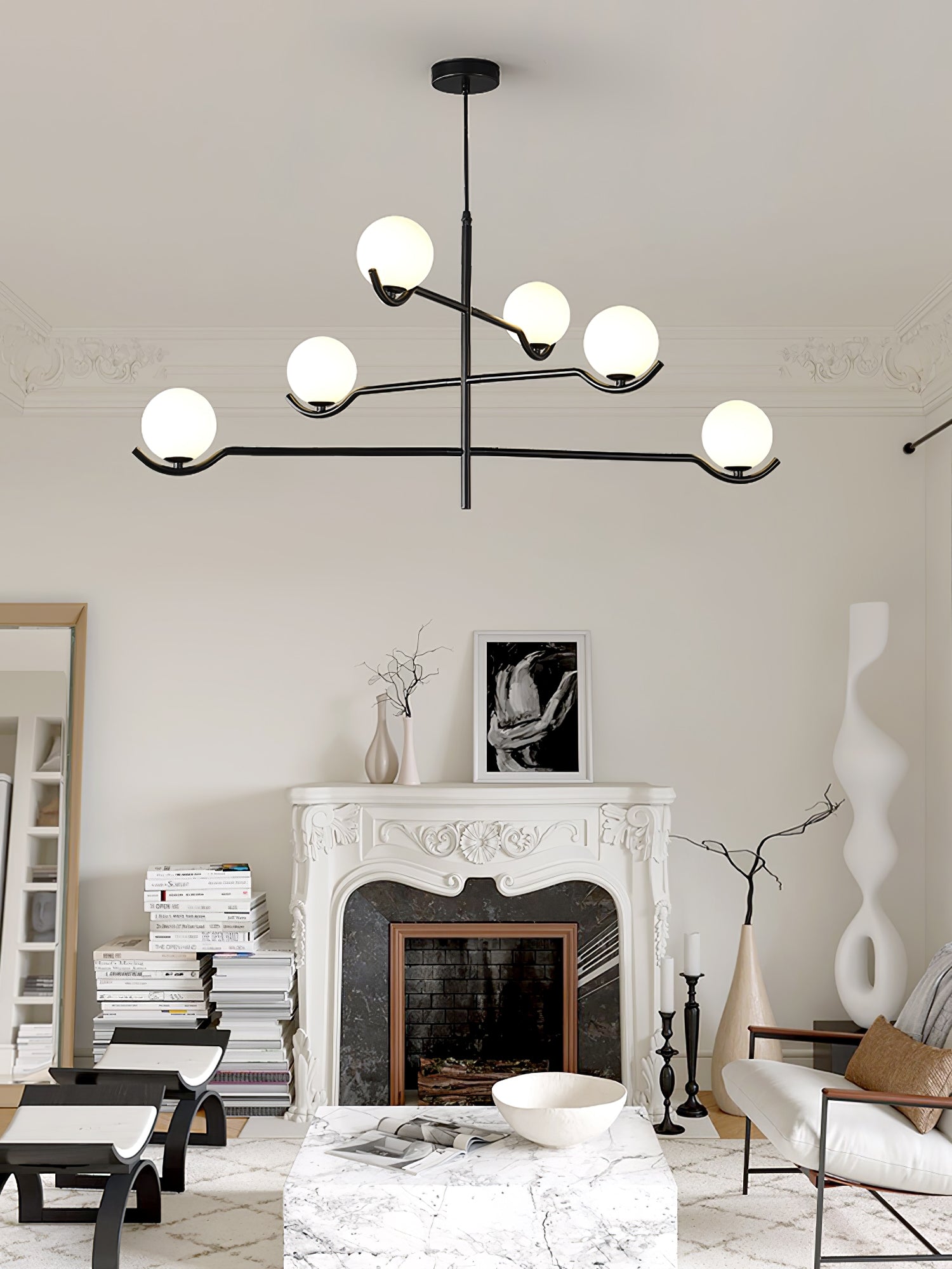 Bora Minimalist Glass Pendant Light