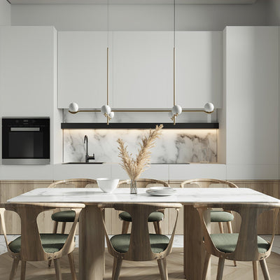 Bora Minimalist Glass Pendant Light