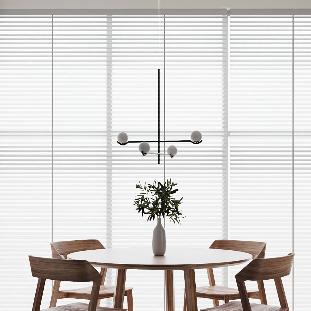 Bora Minimalist Glass Pendant Light