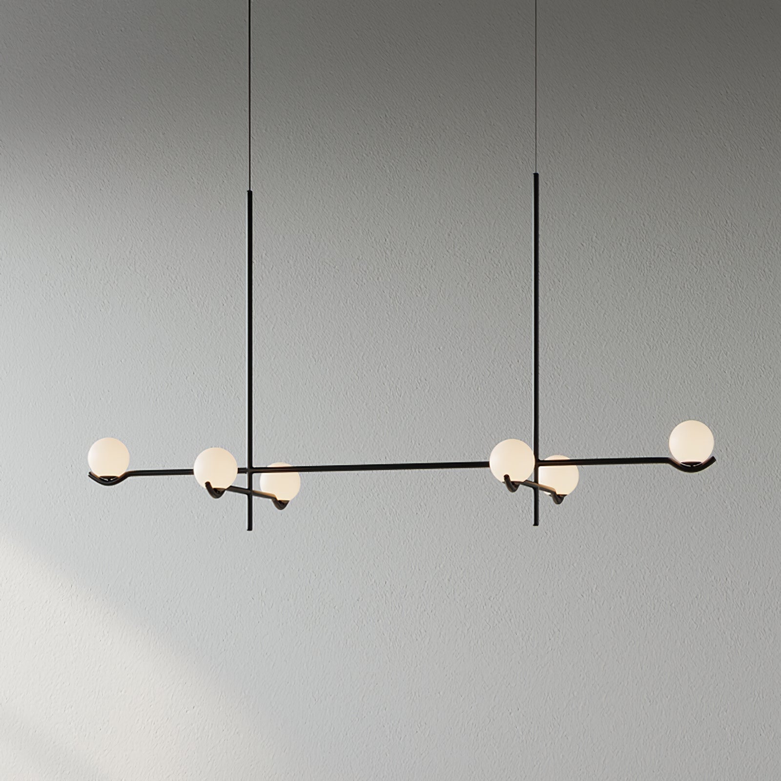 Bora Minimalist Glass Pendant Light