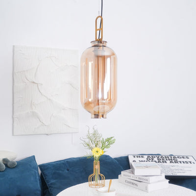 Uphaos Modern Minimalist Family Glass Pendant Light
