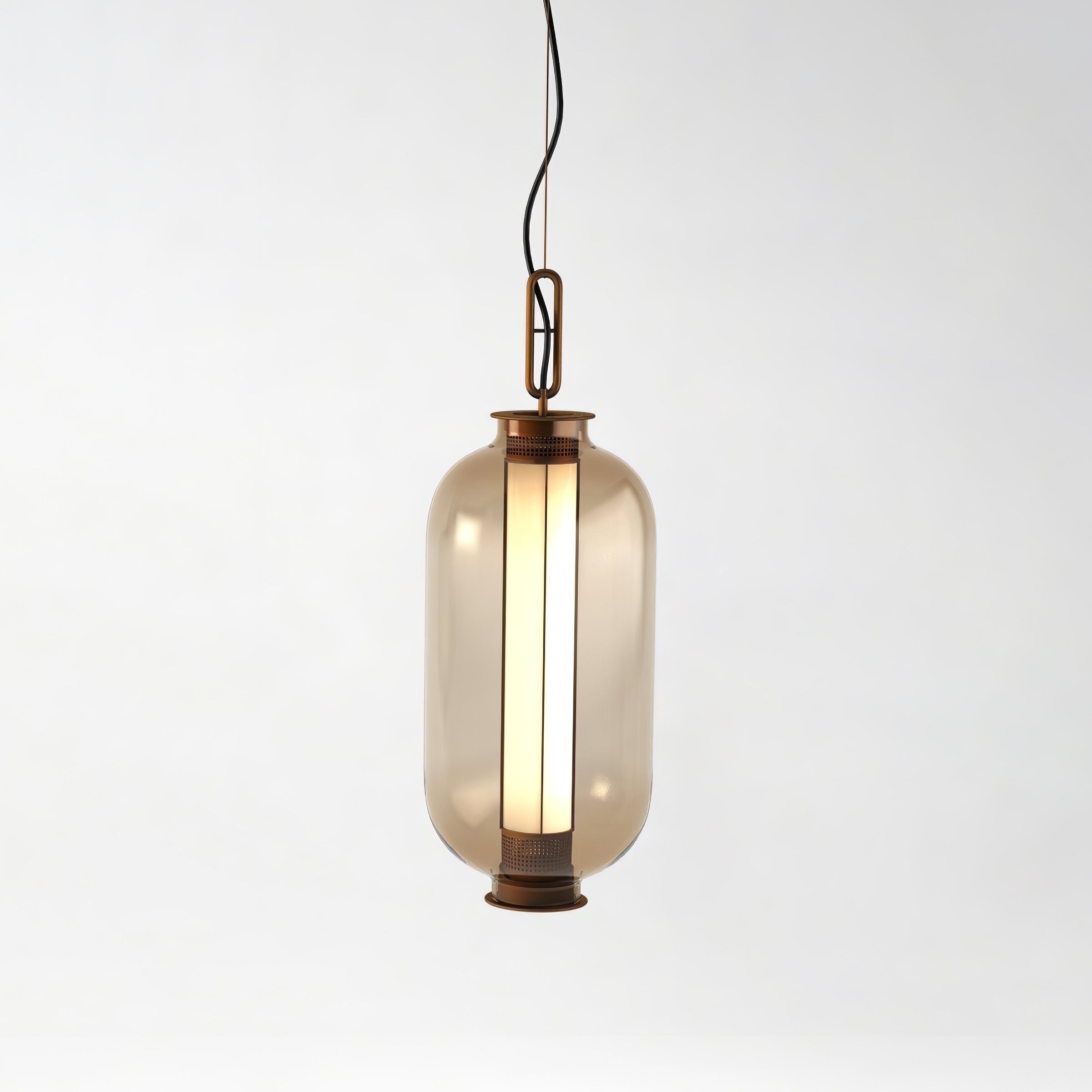 Uphaos Modern Minimalist Family Glass Pendant Light