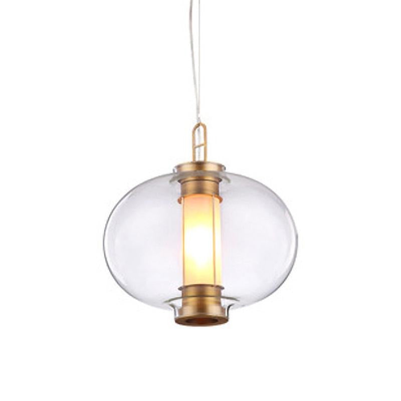 Uphaos Modern Minimalist Family Glass Pendant Light
