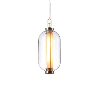 Uphaos Modern Minimalist Family Glass Pendant Light