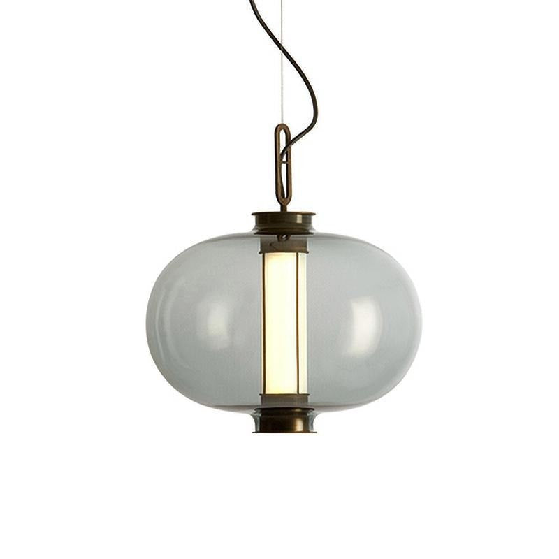 Uphaos Modern Minimalist Family Glass Pendant Light