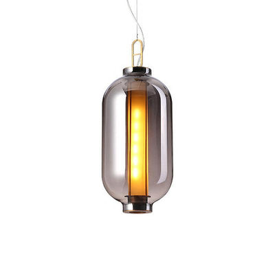 Uphaos Modern Minimalist Family Glass Pendant Light