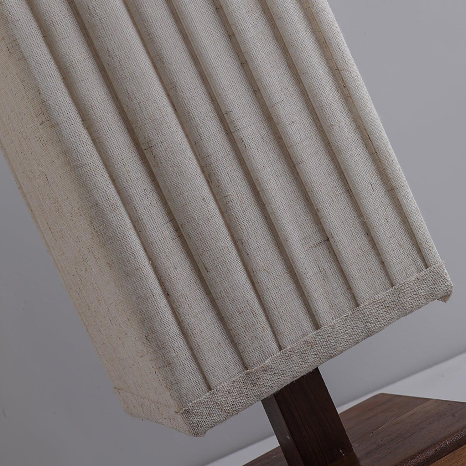 Vesolyre Japandi Fabric Floor Lamp - Neutral Decor