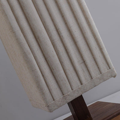 Vesolyre Japandi Fabric Floor Lamp - Neutral Decor