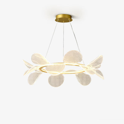 Lustra Chandelier Bain Flying Flowers Acrylic - Neutral Decor