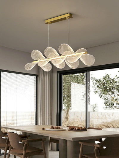 Lustra Chandelier Bain Flying Flowers Acrylic - Neutral Decor