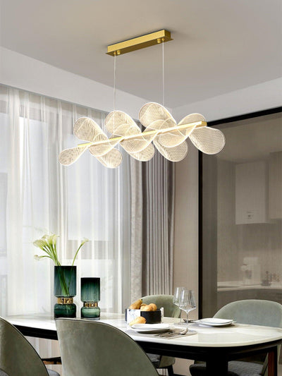 Lustra Chandelier Bain Flying Flowers Acrylic - Neutral Decor