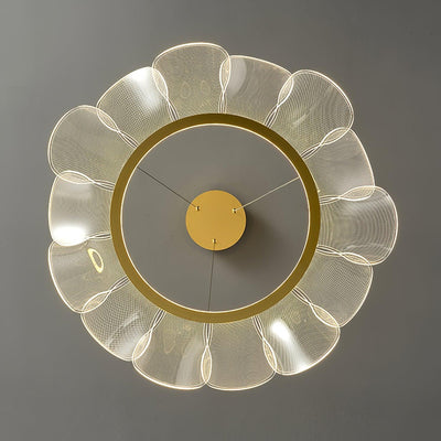 Lustra Chandelier Bain Flying Flowers Acrylic - Neutral Decor