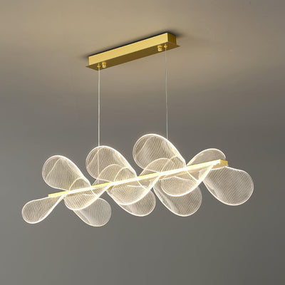 Lustra Chandelier Bain Flying Flowers Acrylic - Neutral Decor