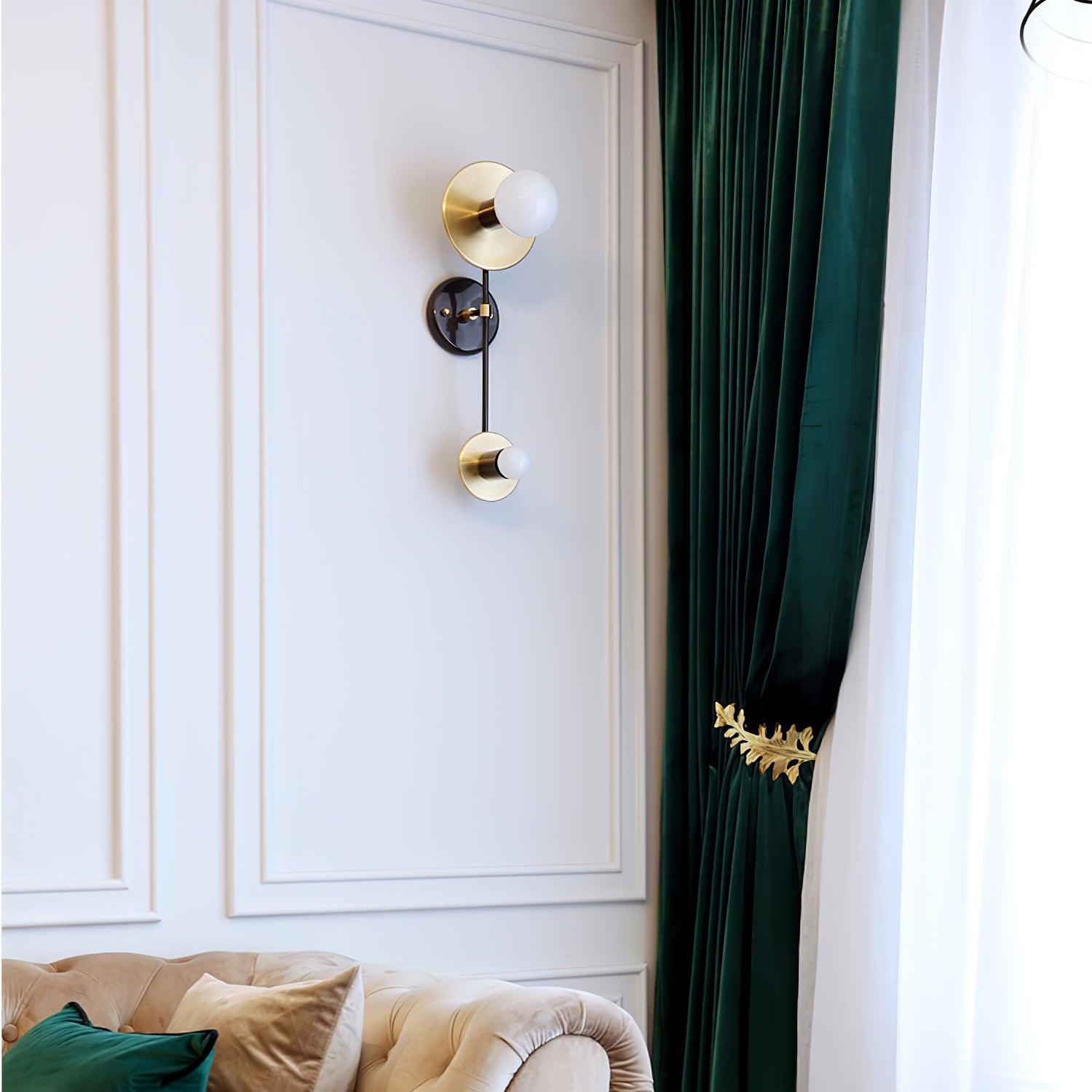 Balance Premium Elegance Scale Marble Wall Light