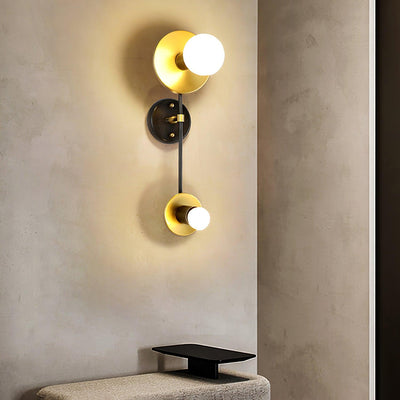 Balance Premium Elegance Scale Marble Wall Light