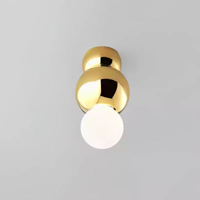 Oshaen Modern Minimalist Ball Mounted Wall Light