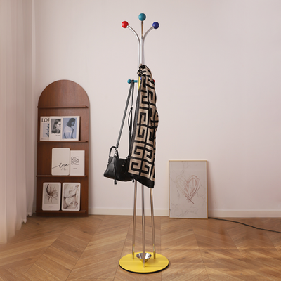 Noriine Ball Top Standing Coat Rack