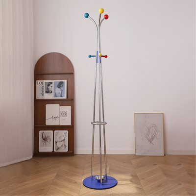 Noriine Ball Top Standing Coat Rack